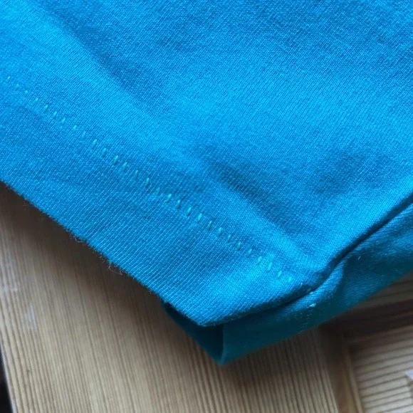 VTG 90s Hanes 50/50 Single Stitch Mens Large Silver Shooting Stars Tee Shirt NOS - Picture 5 of 7